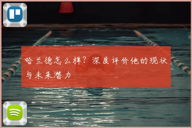 哈兰德怎么样？深度评价他的现状与未来潜力