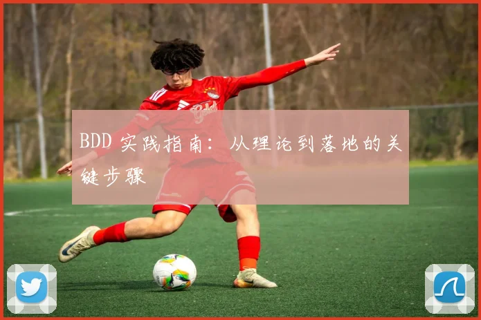 BDD 实践指南：从理论到落地的关键步骤